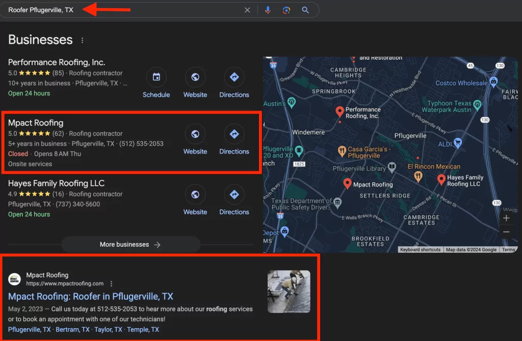 Mpact Roofer Map Organic Combo