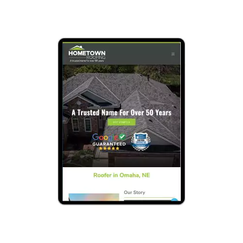 Roofing Website Rank #4